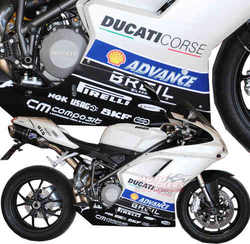 DUCATI 1098 - Kit adesivi racing superbike